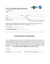 Renewal for '26-'27 annual dues and/or pension deduction authorization forms Renewal for '26-'27 annual dues and/or pension deduction authorization forms